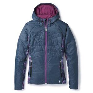 Women's Smartwool Smartloft 60 Full Zip Hooded Jacket Midlayer Size Medium
